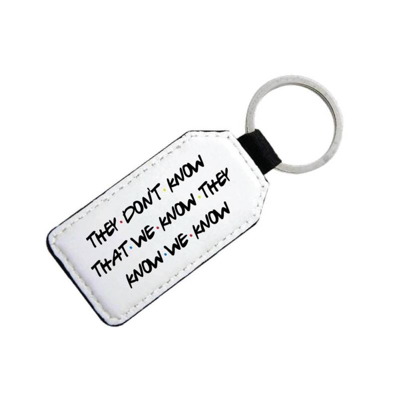 Freunde Inspiriert Schlüsselanhänger Aus Pu-Leder Lustiges Geschenk Für Eine Tv-Serie Freunde Inspiriert Schlüsselanhänger Aus Pu-Leder Lustiges Geschenk Für Eine Tv-Serie von ChasingStarsUK