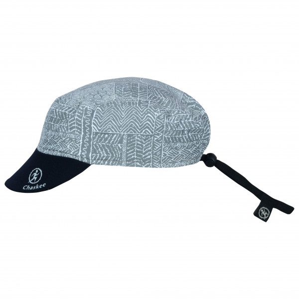 Chaskee - Reversible Cap Tribal Print - Cap Gr One Size grau von Chaskee