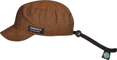 Chaskee Superlite Cap Bombay Stripes, One Size, Brown von Chaskee