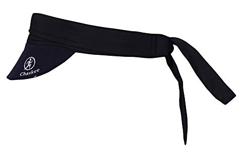 Chaskee Visor Snap Cap Microfiber Plain, One Size, schwarz von Chaskee