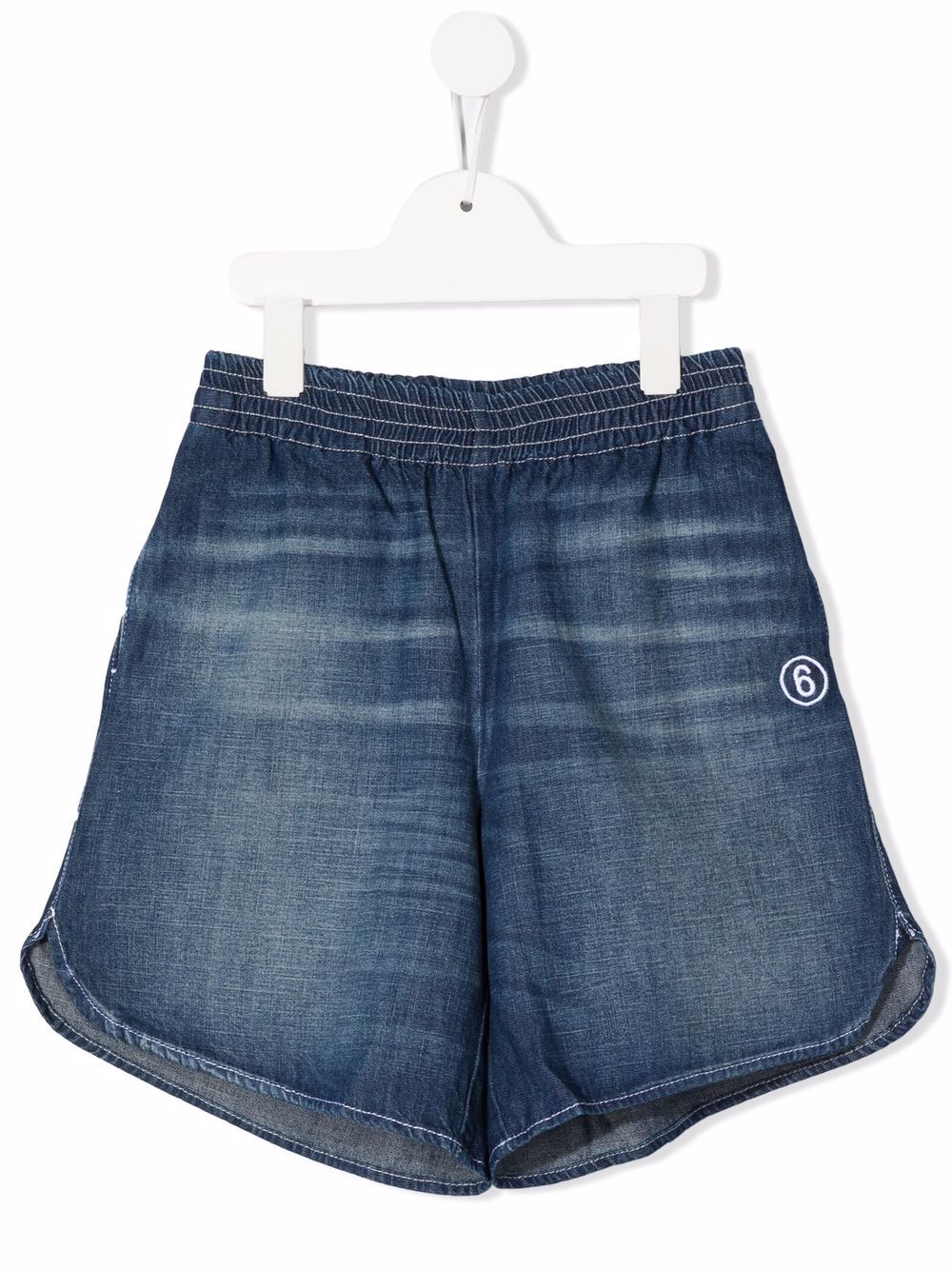 Château Lafleur-Gazin Jeans-Shorts mit Logo-Stickerei - Blau von Château Lafleur-Gazin