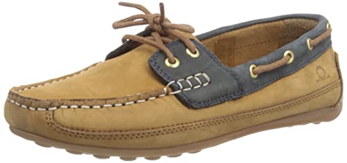 Chatham Damen Cromer Bootsschuh, Marineblau und Burgund, 37 EU von Chatham