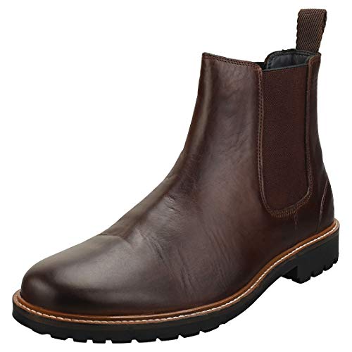 Chatham Herren Chirk Chelsea Boots, (Dark Brown 001), 12 EU von Chatham