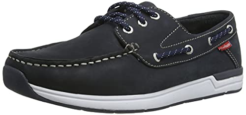 Chatham Herren Hastings Bootsschuh, Navy, 43 EU von Chatham