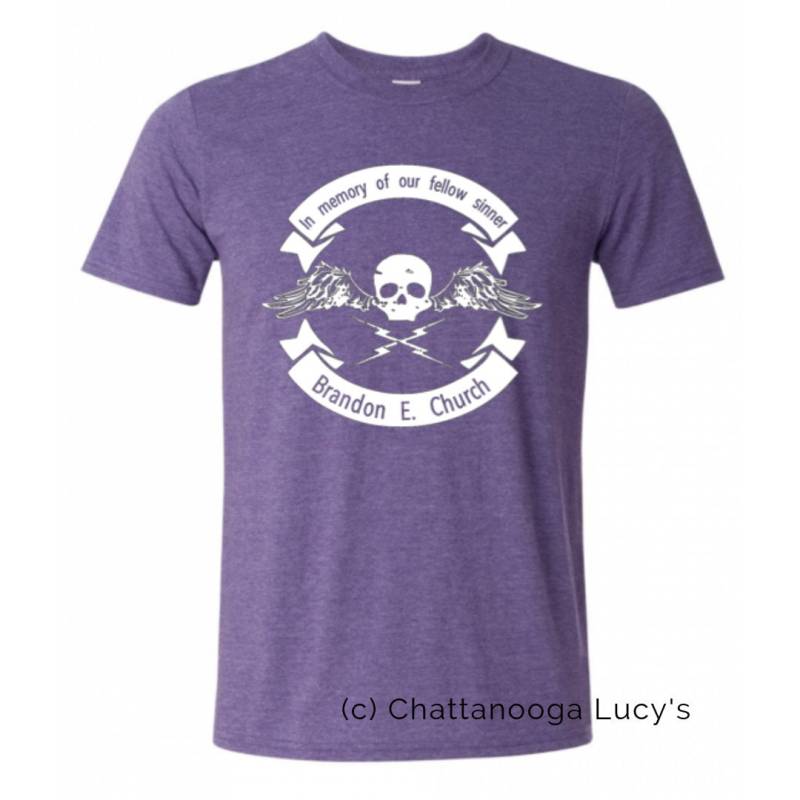 Erwachsene Unisex Tshirt - Brandon E. Kirche Memorial Fundraiser Erwachsene Unisex Tshirt - Brandon E. Kirche Memorial Fundraiser von ChattanoogaLucys