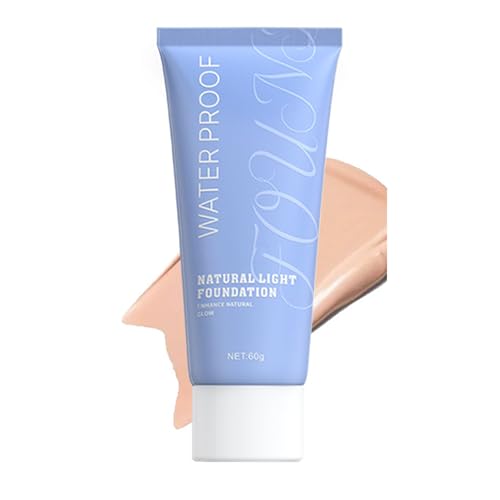 Chdnhe Natürliches Make-up Foundation - Vollständige Abdeckung anhaltende Flüssige Concealer - Damen Makeup Foundation für Fettige, Trockene, Mischhaut und Empfindliche Haut von Chdnhe