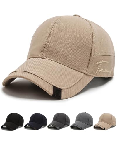 CheChury Baseball Cap Herren Damen Unisex Kappe Verstellbar Baseboard Baseballkappe Mütze Outdoor Baseballkappe Sonnenschutz Baseballkappen Sport Cap Sonnenhut für Sport Reisen Draußen von CheChury