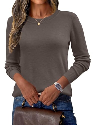 CheChury Pullover Damen Strickpullover Wolle Sweatshir Basic Langarmshirt Feinstrick Rundhals Leicht Gestrickte Pulli Dünn Herbst Winter Sweater Warm Winterpullover Strick Pullis Strickwaren Tops CheChury Pullover Damen Strickpullover Wolle Sweatshir Basic Langarmshirt Feinstrick Rundhals Leicht Gestrickte Pulli Dünn Herbst Winter Sweater Warm Winterpullover Strick Pullis Strickwaren Tops von CheChury