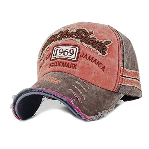 CheChury Vintage Basecap Snapback Retro Baseball Kappe Distressed Baumwolle Mütze Unisex Einstellbare Sommerhut Sonnenhut für Sport Outdoor Freizeit Reise von CheChury