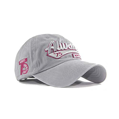 CheChury Retro Vintage Basecap New York Unisex Baumwolle Kappe Distressed Washed Verstellbar Outdoor Freizeit Hut Stickerei Cap Herren Baseballkappe Frauen von CheChury
