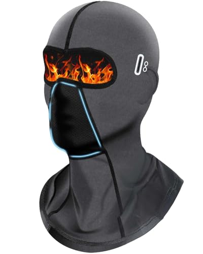 CheChury Sturmhaube Winter Winddicht Warm Sturmmaske Balaclava Warme Skimaske für Outdoorsports Radfahren Snowboarden Skifahren Motorradfahren Atmungsaktive Ski Maske für Herren& Damen von CheChury