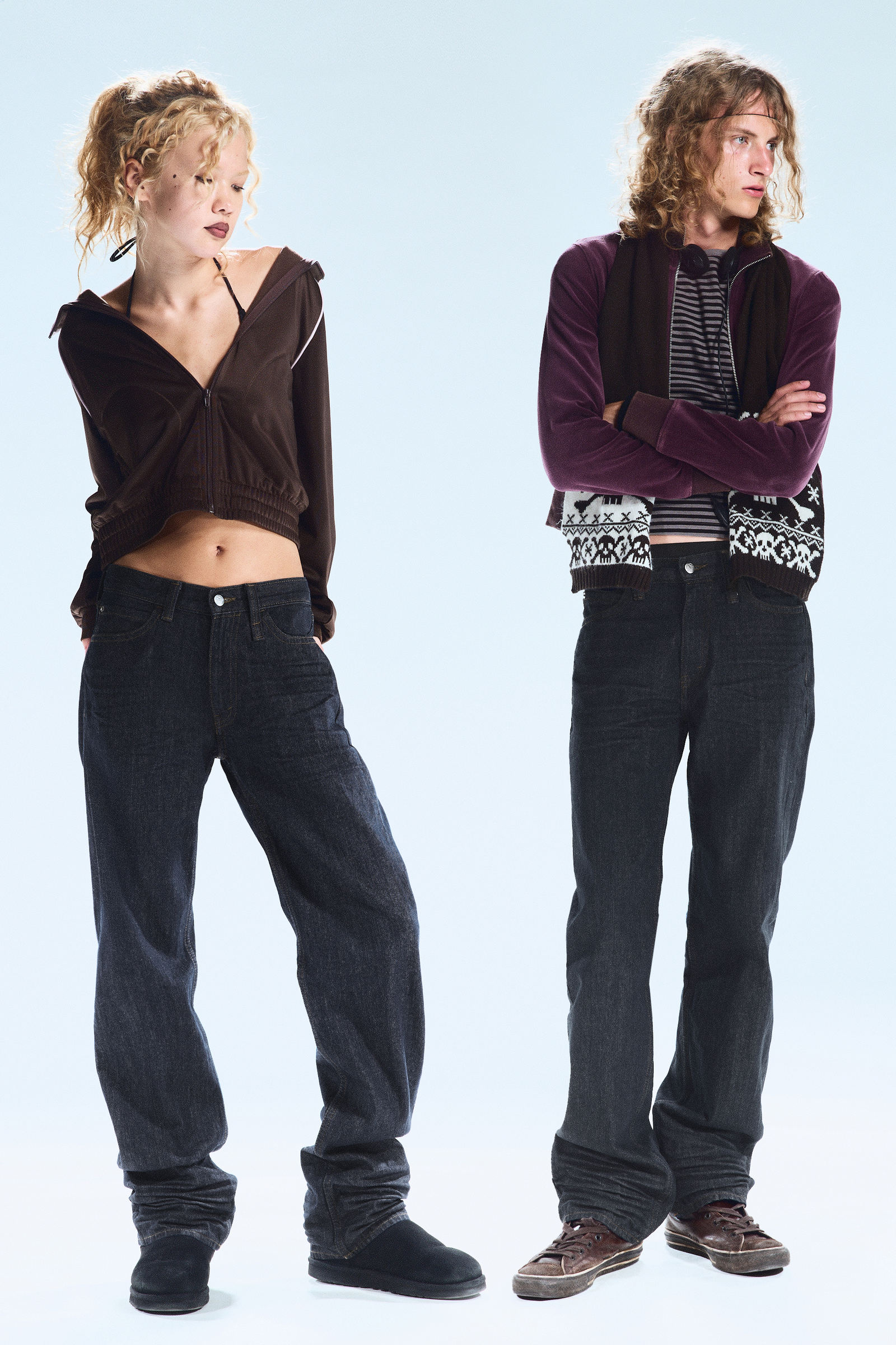 Anti Unisex Low Waist Regular Straight Jeans von Cheap monday