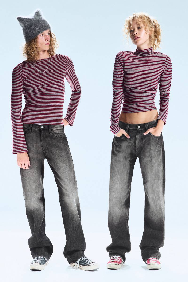 Anti Unisex Low Waist Regular Straight Jeans von Cheap monday