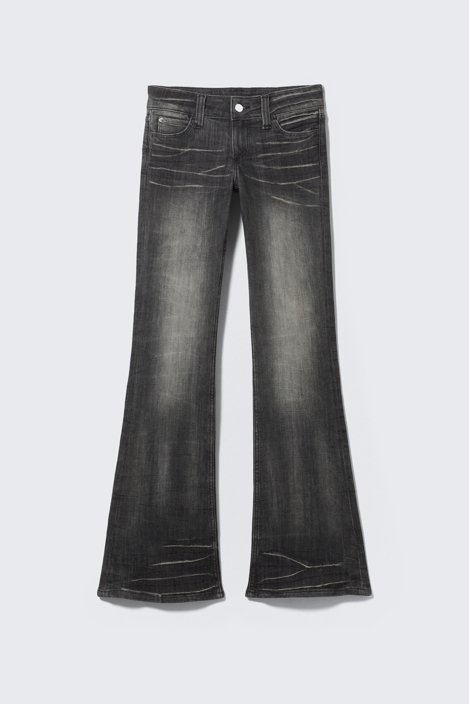 Booty Bei Low Waist Skinny Bootcut Jeans Booty Bei Low Waist Skinny Bootcut Jeans von Cheap monday