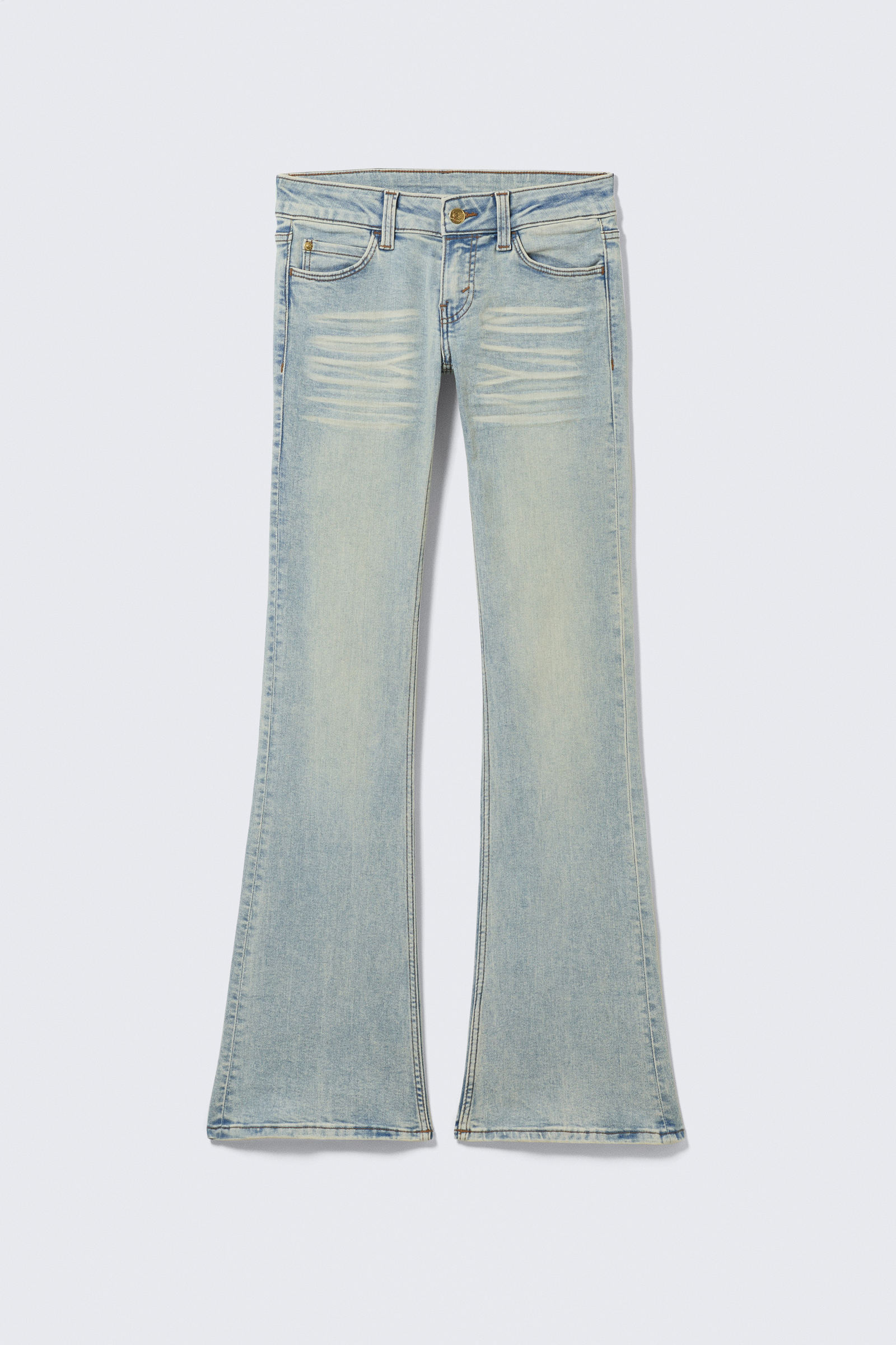 Booty Bei Low Waist Skinny Bootcut Jeans von Cheap monday