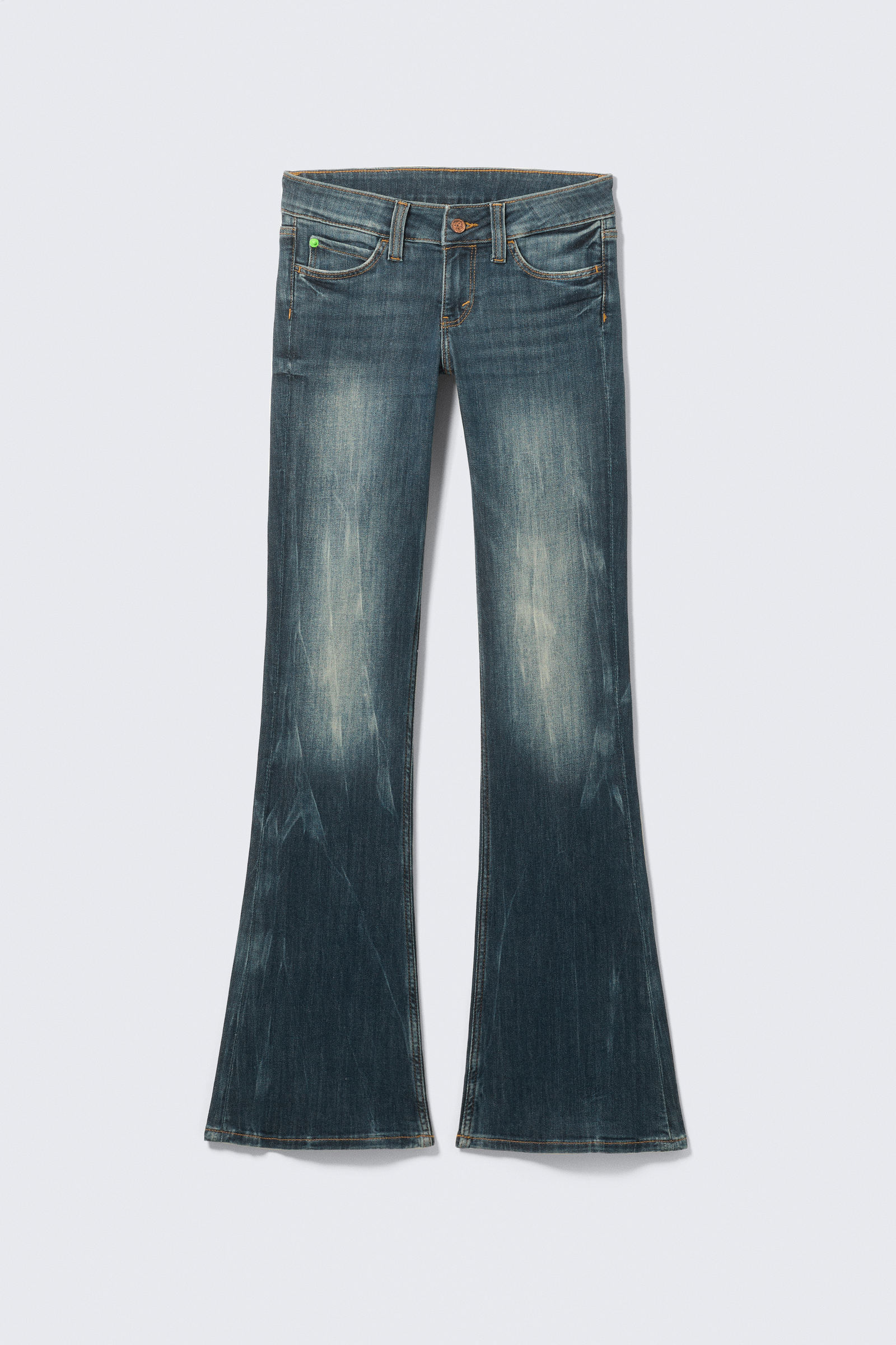 Booty Bei Low Waist Skinny Bootcut Jeans von Cheap monday