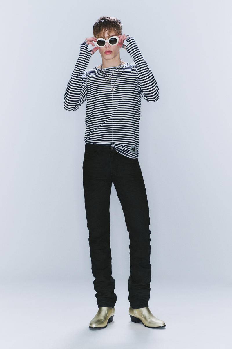 CM x LB Issue Rigid Coated Unisex Jeans von Cheap monday