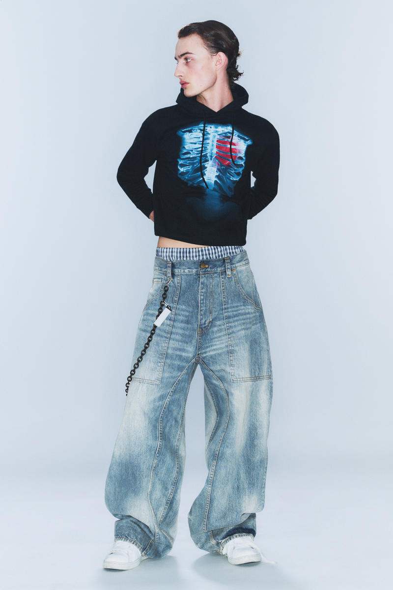 Dunno Unisex Low Rise Loose Barrel Leg Jeans von Cheap monday