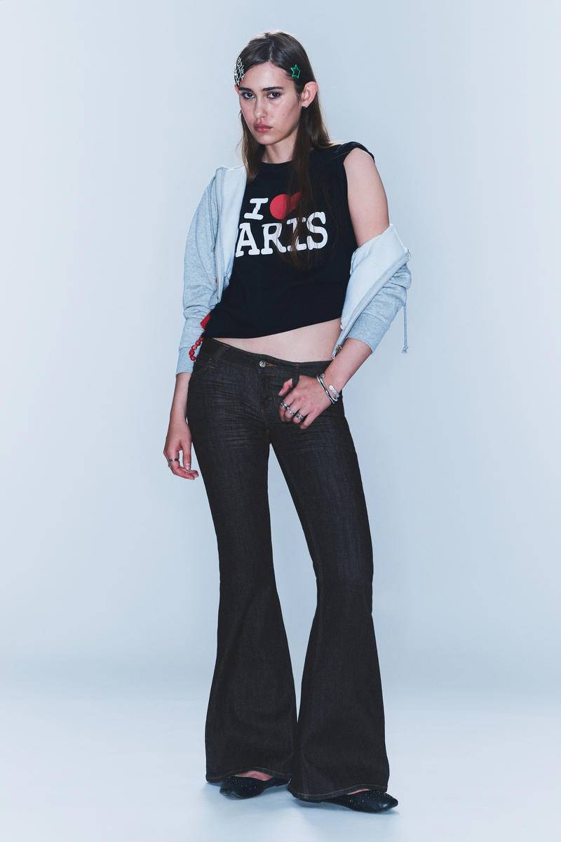 Flare Low Waist Flared Skinny Jeans von Cheap monday