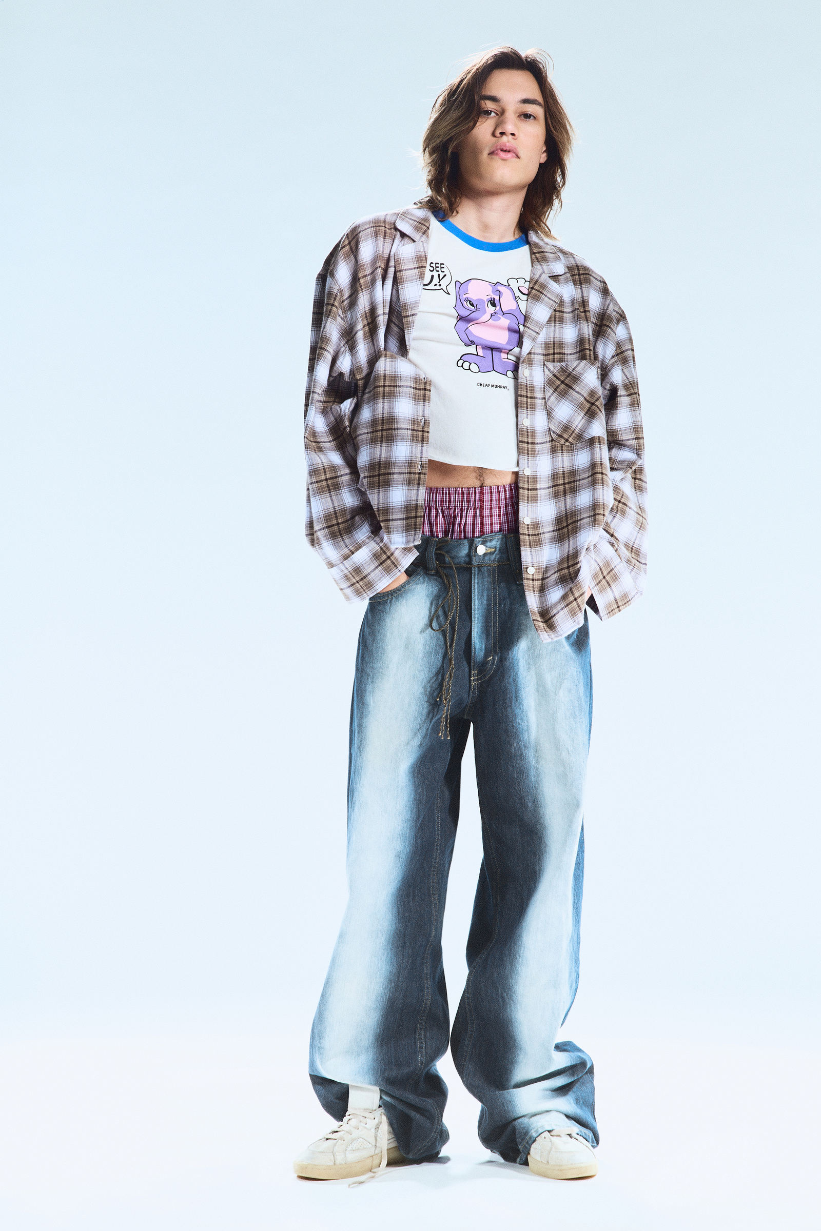 Looser Regular Waist Loose Straight Jeans von Cheap monday