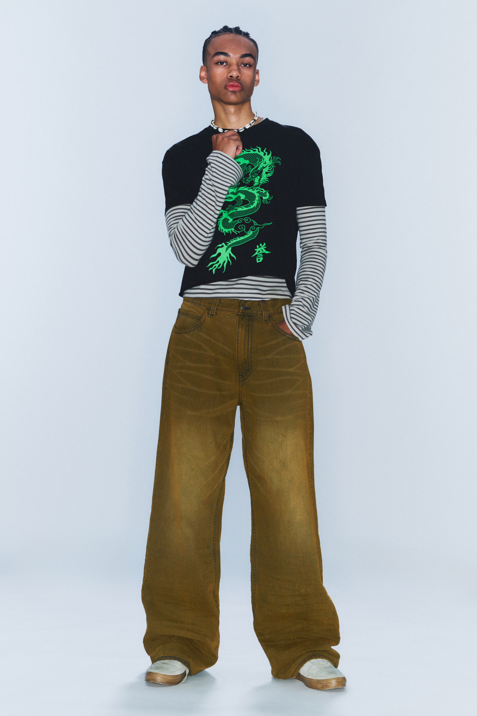 Looser Regular Waist Loose Straight Jeans von Cheap monday