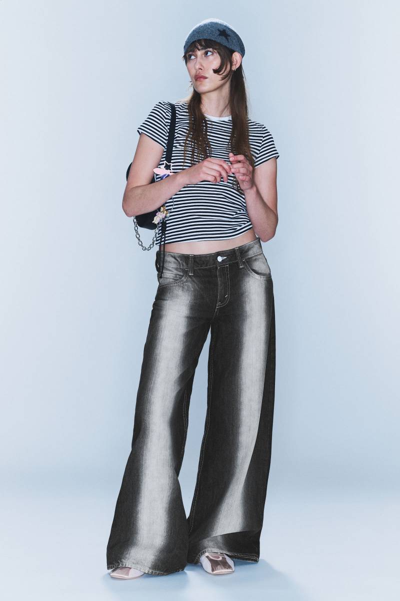 Poser Regular Waist Loose Wide Jeans von Cheap monday