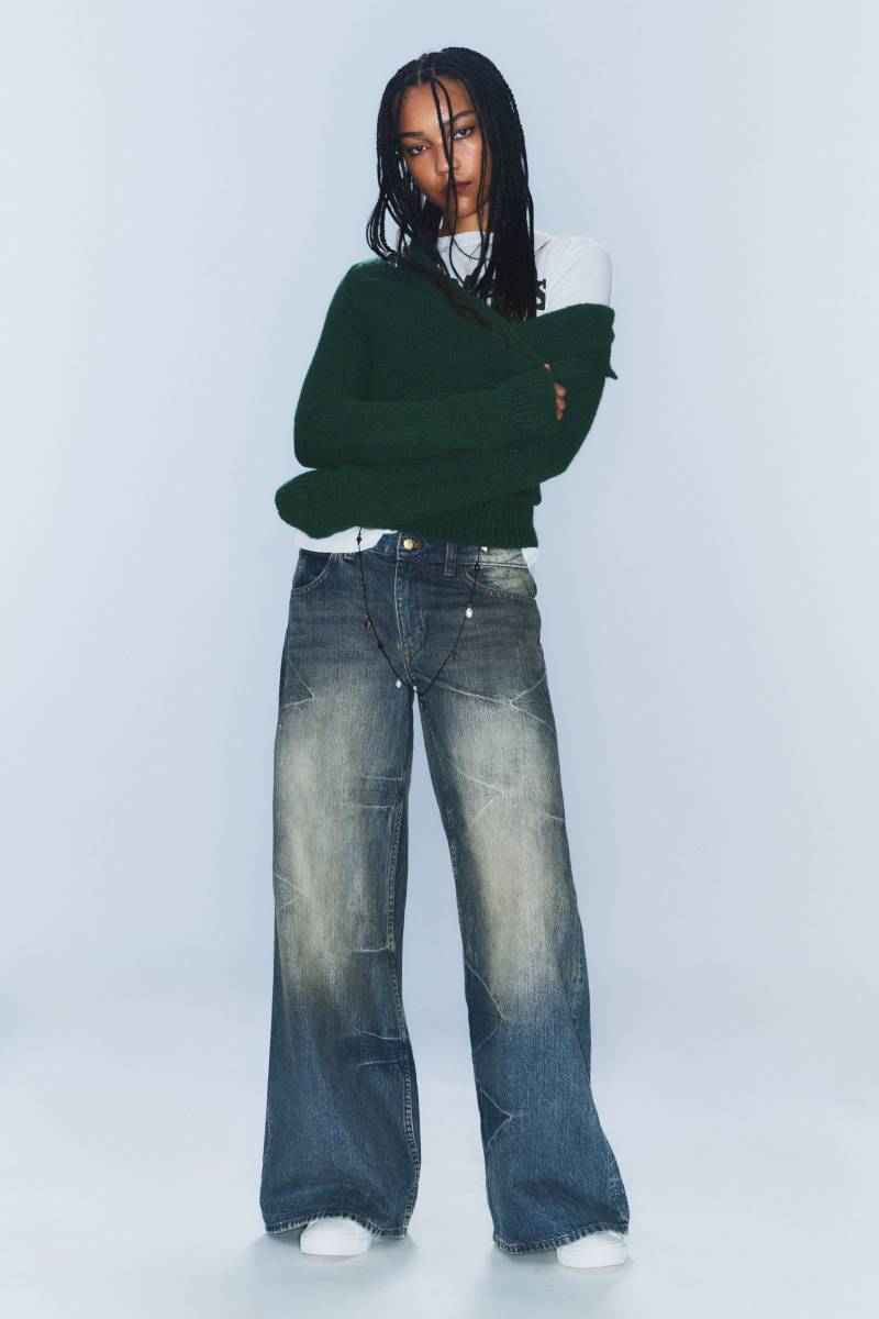 Poser Regular Waist Loose Wide Jeans von Cheap monday