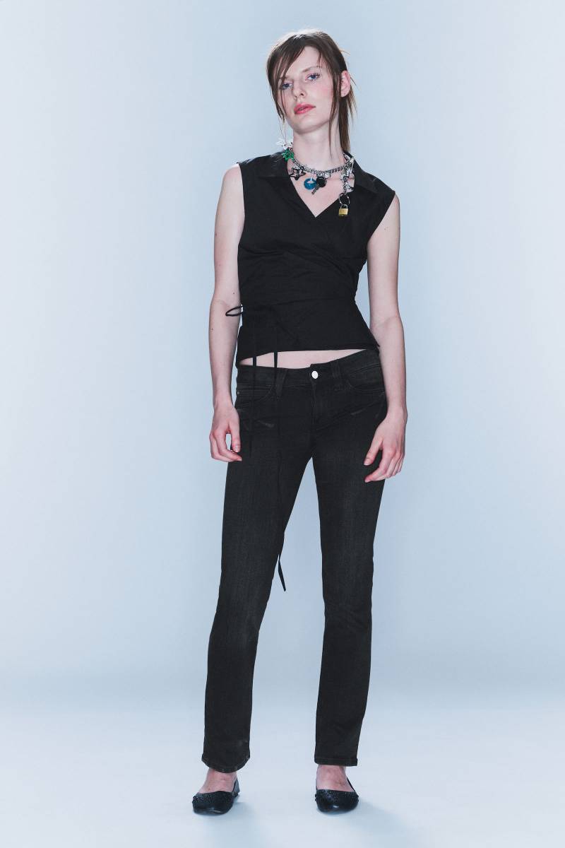 Sleezie Low Rise Skinny Jeans von Cheap monday