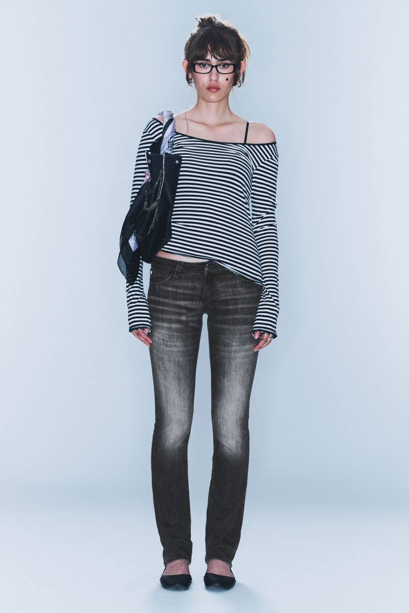 Sleezie Low Waist Skinny Straight Jeans von Cheap monday