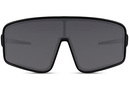 Cheapass Sonnenbrille Modernes recycelt XL-Modell für Herren und Damen mit UV-geschützter Onepiece-Linse von Cheapass