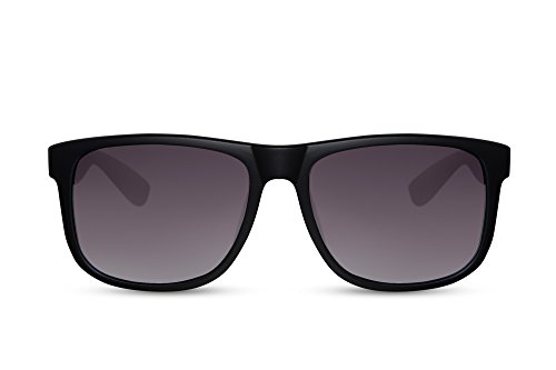 Cheapass Sonnenbrille Schwarz Recht-eckig Sport UV-400 Outdoor Klassisch Plastik Damen Herren von Cheapass