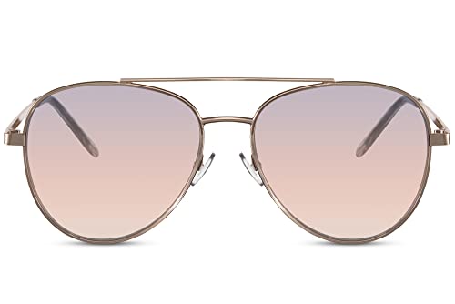 Cheapass Sonnenbrille für Damen Herren Retro trendige Vintage-Brille mit verspiegelten Gläsern von Cheapass