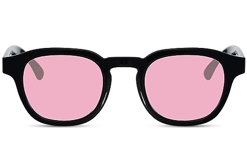 Cheapass Sonnenbrille Damen Fancy Happy Pink Recycling Brillen Party von Cheapass