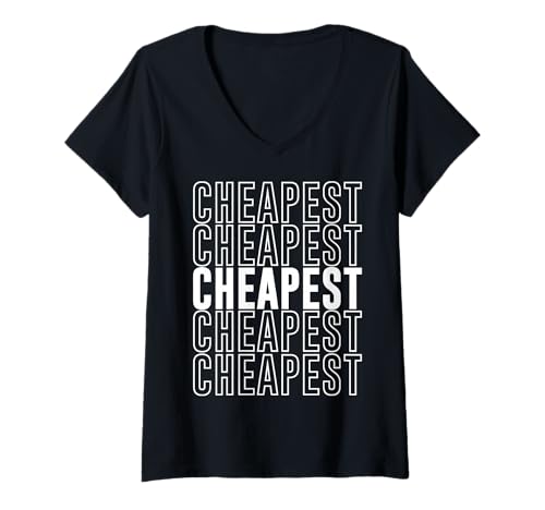 Damen Günstigste T-Shirt mit V-Ausschnitt Damen Günstigste T-Shirt mit V-Ausschnitt von Cheapest Apparel