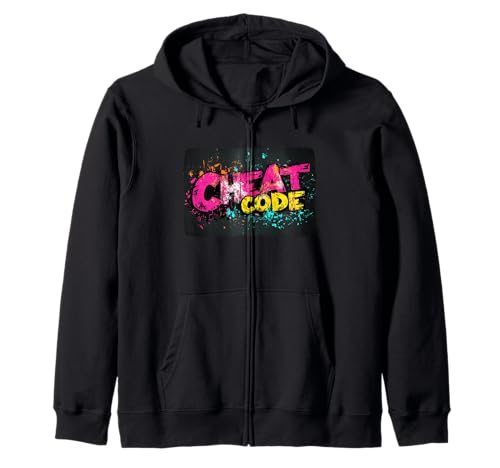 Buntes Cheat-Code-Kostüm für Jungen und Mädchen Kapuzenjacke Buntes Cheat-Code-Kostüm für Jungen und Mädchen Kapuzenjacke von Cheat Code Outfit