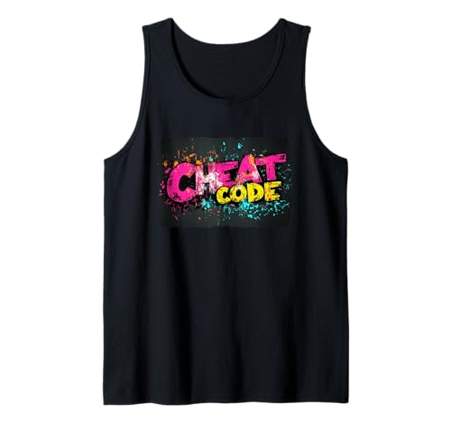 Buntes Cheat-Code-Kostüm für Jungen und Mädchen Tank Top Buntes Cheat-Code-Kostüm für Jungen und Mädchen Tank Top von Cheat Code Outfit