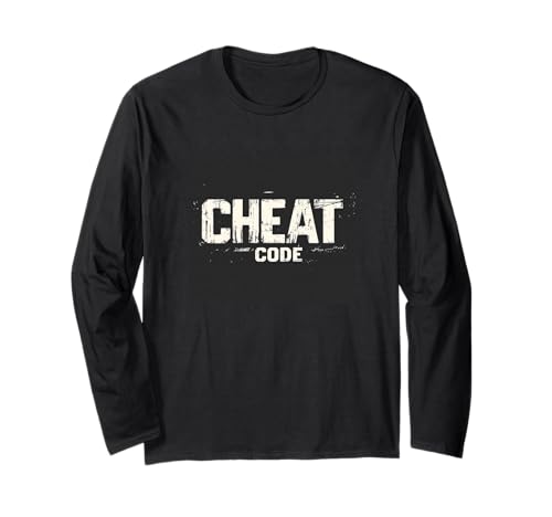 Hübsches Cheat Code Emblem für Coole Erwachsene und Kinder Langarmshirt Hübsches Cheat Code Emblem für Coole Erwachsene und Kinder Langarmshirt von Cheat Code Outfit