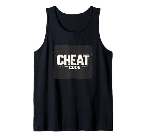 Hübsches Cheat Code Emblem für Coole Erwachsene und Kinder Tank Top Hübsches Cheat Code Emblem für Coole Erwachsene und Kinder Tank Top von Cheat Code Outfit