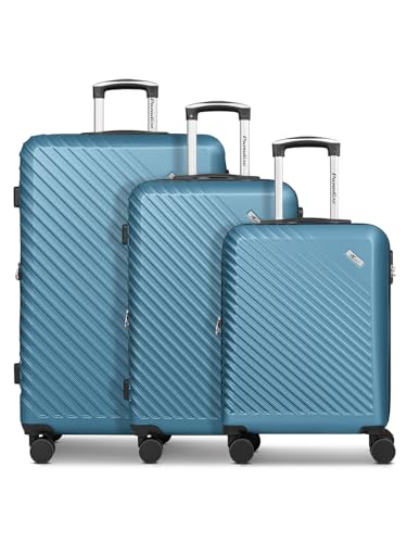 CHECK.IN Koffer-Set 3-teilig für Damen und Herren | Reise-Trolleys 52 x 30 x 78 cm aus hochwertigem, stoßfestem ABS Material | Erweiterbar & Teleskopgriff| Paradise 2.0 Serie von Check in