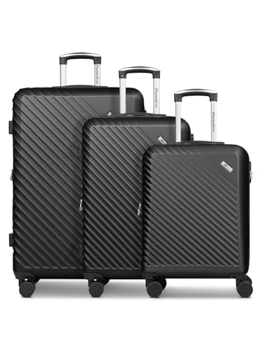 CHECK.IN Koffer-Set 3-teilig für Damen und Herren | Reise-Trolleys 52 x 30 x 78 cm aus hochwertigem, stoßfestem ABS Material | Erweiterbar & Teleskopgriff| Paradise 2.0 Serie von Check in