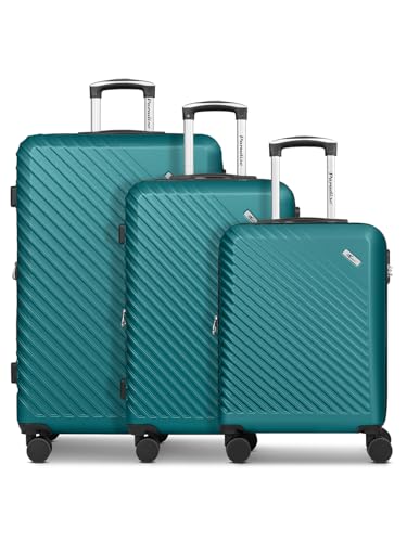 CHECK.IN Koffer-Set 3-teilig für Damen und Herren | Reise-Trolleys 52 x 30 x 78 cm aus hochwertigem, stoßfestem ABS Material | Erweiterbar & Teleskopgriff| Paradise 2.0 Serie von Check in