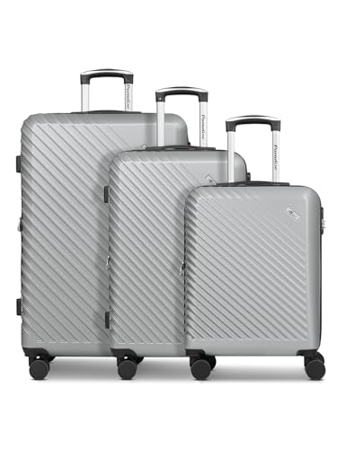 CHECK.IN Koffer-Set 3-teilig für Damen und Herren | Reise-Trolleys 52 x 30 x 78 cm aus hochwertigem, stoßfestem ABS Material | Erweiterbar & Teleskopgriff| Paradise 2.0 Serie von Check in