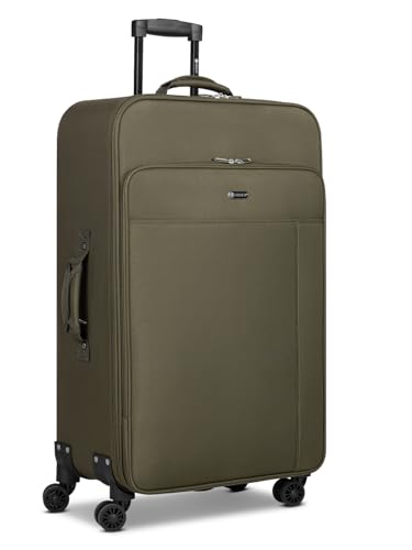 Check in CHECK.IN Koffer für Damen und Herren | großer XL Trolley 47 x 29 x 75 cm Polyester Material | Teleskopgriff & Doppelrolle| Sevilla 2.0 Serie von Check in