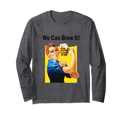 We Can Brew it Rosie Beer Damen Feminist Langarmshirt We Can Brew it Rosie Beer Damen Feminist Langarmshirt von Check out my Feminism Shirts