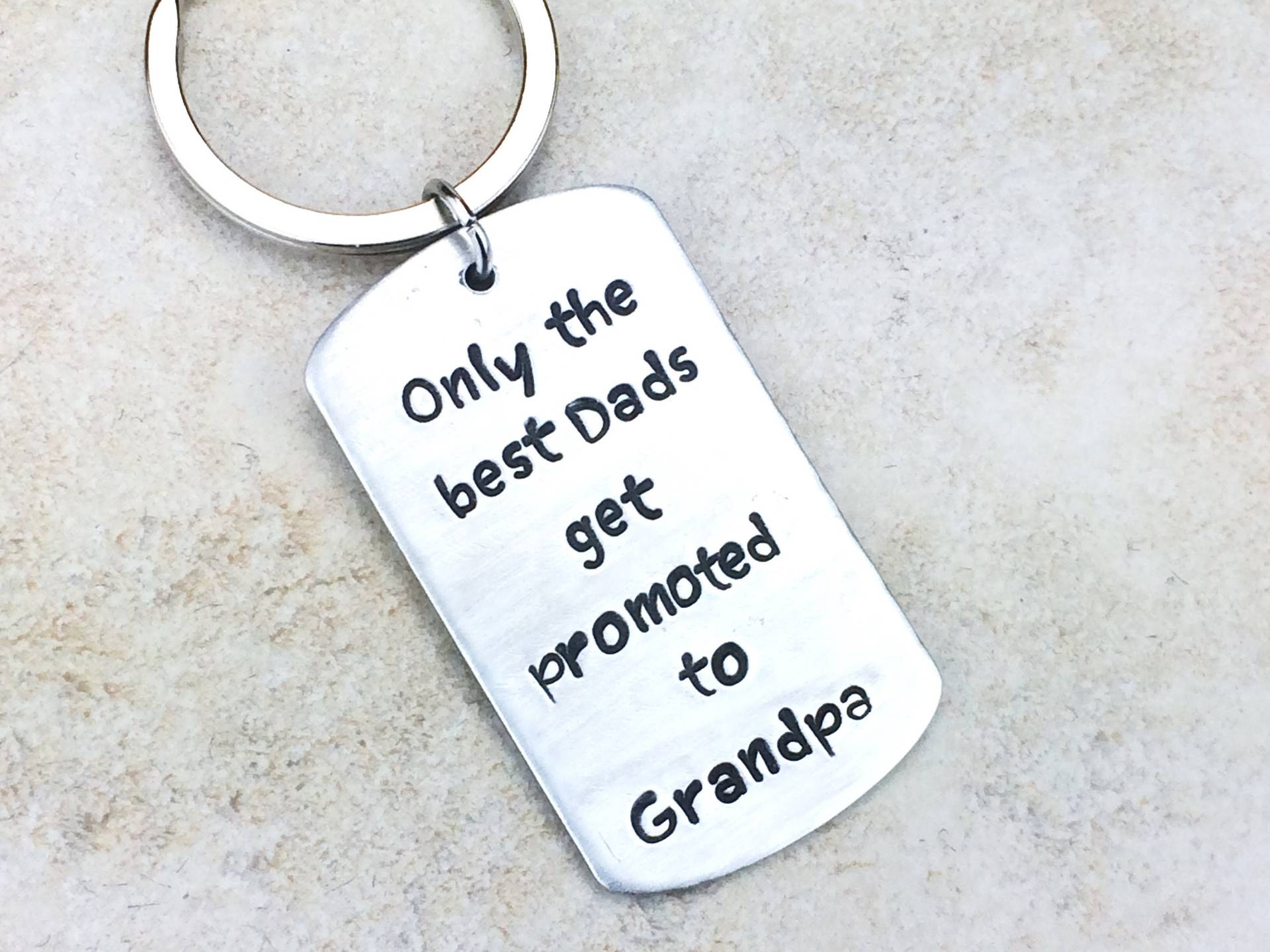 Zum Opa Keychain Gefördert Hand Gestempelt Aluminium Dad Geschenk Zum Opa Keychain Gefördert Hand Gestempelt Aluminium Dad Geschenk von CheckaDesigns