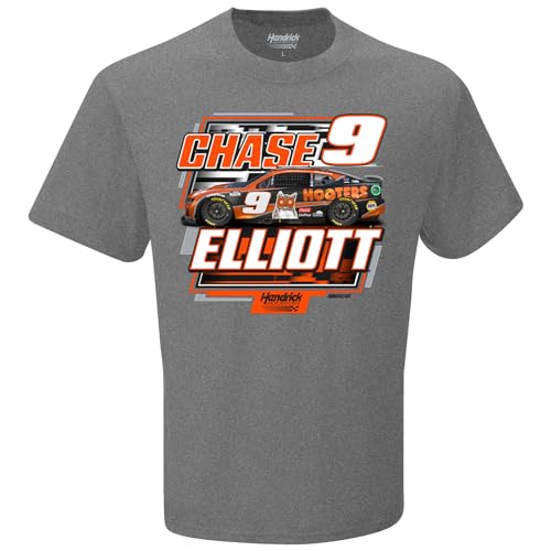 Checkered Flag Sports 2024 Cup Series Rival T-Shirt, Chase Elliott - Hooters, L von Checkered Flag Sports