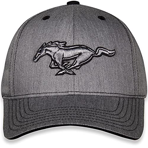 Checkered Flag Sports Ford Mustang Baseballkappe für Herren – Logo Autorennhut rot grau Checkered Flag Sports Ford Mustang Baseballkappe für Herren – Logo Autorennhut rot grau von Checkered Flag Sports