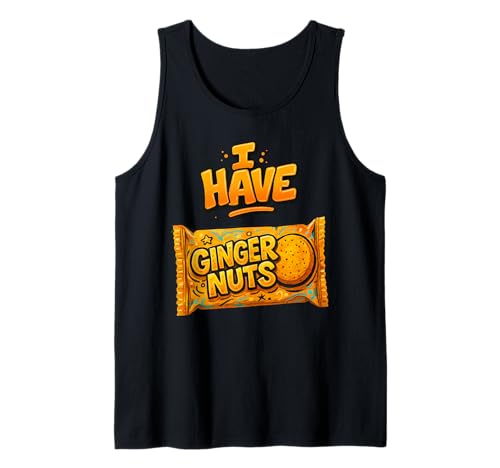 Herren I Have Ginger Nuts Lustiges unhöfliches Biskuit-Wortspiel Tank Top Herren I Have Ginger Nuts Lustiges unhöfliches Biskuit-Wortspiel Tank Top von Cheeky Funny Rude Biscuit Banter Co