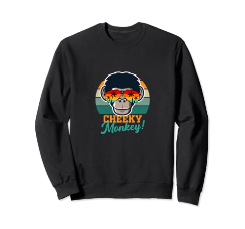 Affe Geschenke Kinder Frauen Männer Kinder Jungen Mädchen Monkies Sweatshirt von Cheeky Monkey Gifts Kids Women Men
