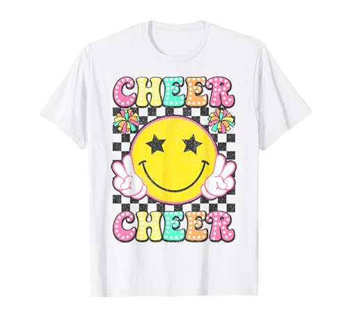 Retro Cheer Cheerleader Cheerleading Frauen Mädchen T-Shirt von Cheer Cheerleading Cheerleader Team